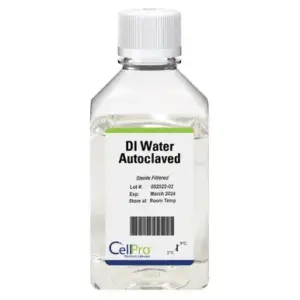 Deionized (DI) Water, Autoclaved, Molecular Biology Grade