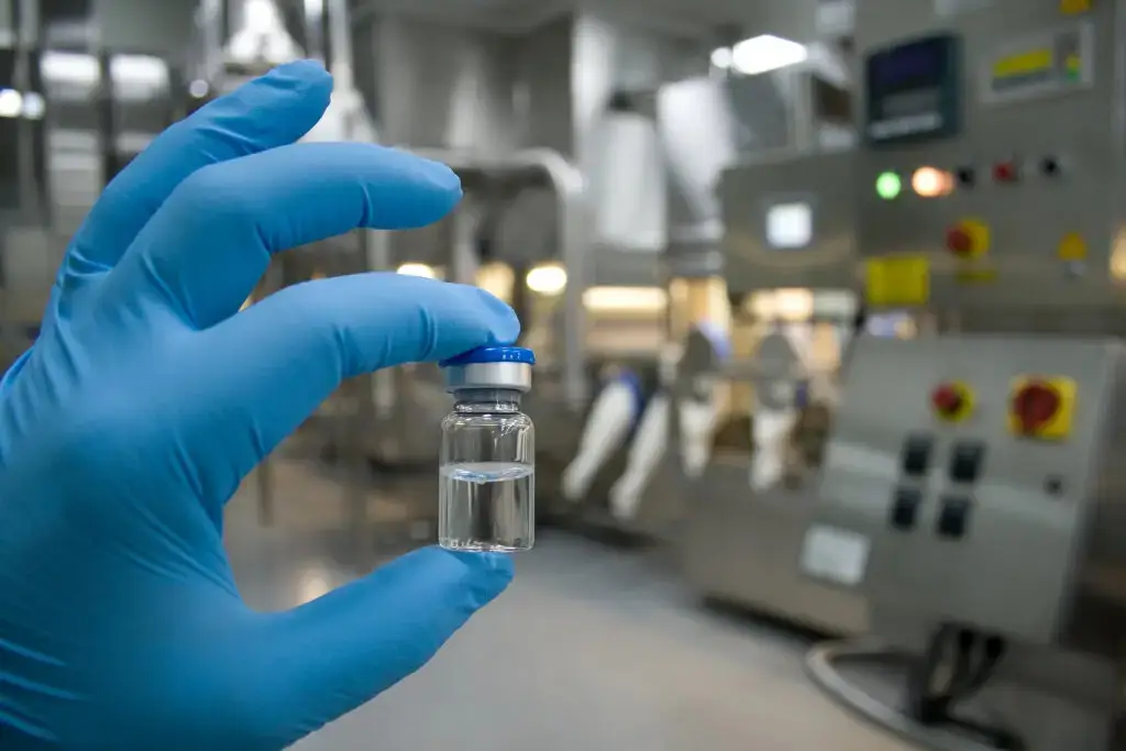 Factory direct vial of research chemicals testing lab inspection - Lonestar Research, Austin, TX