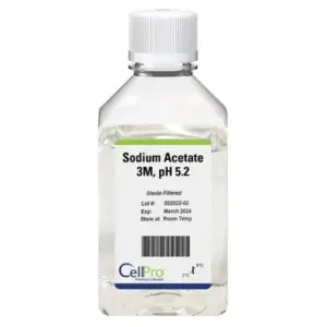 Sodium Acetate 3M, pH 5.2, 100mL